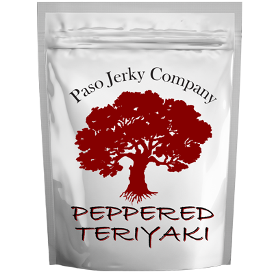 Peppered Teriyaki Flavored Beef Jerky